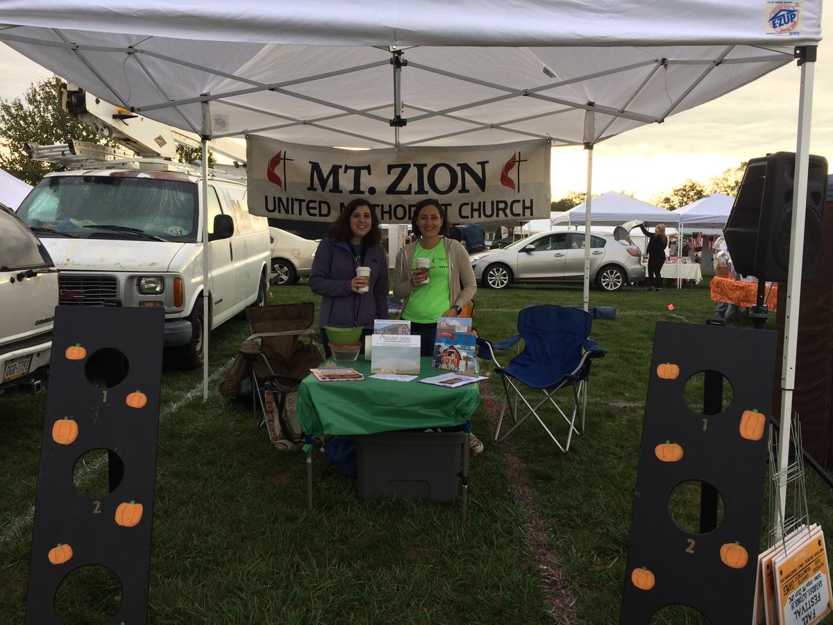 Mount Zion at the fall festival